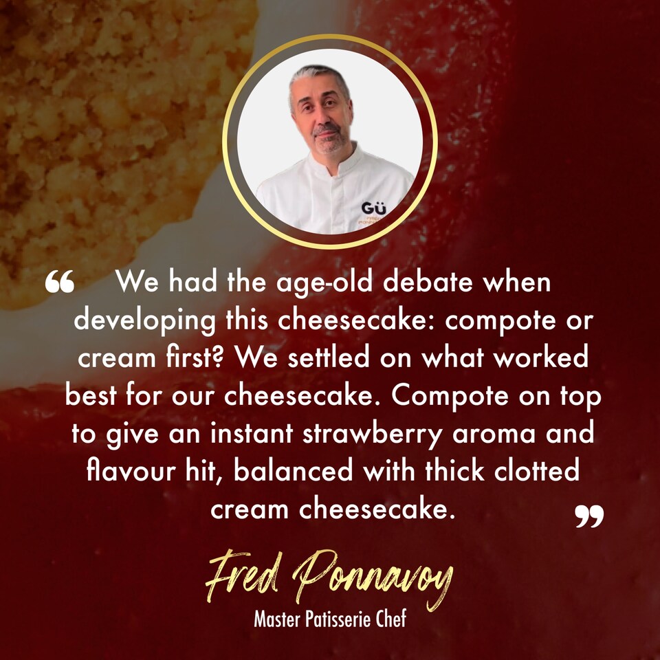 image 1 of Gu Strawberry & Clotted Cream Cheesecake Dessert (2x82g)