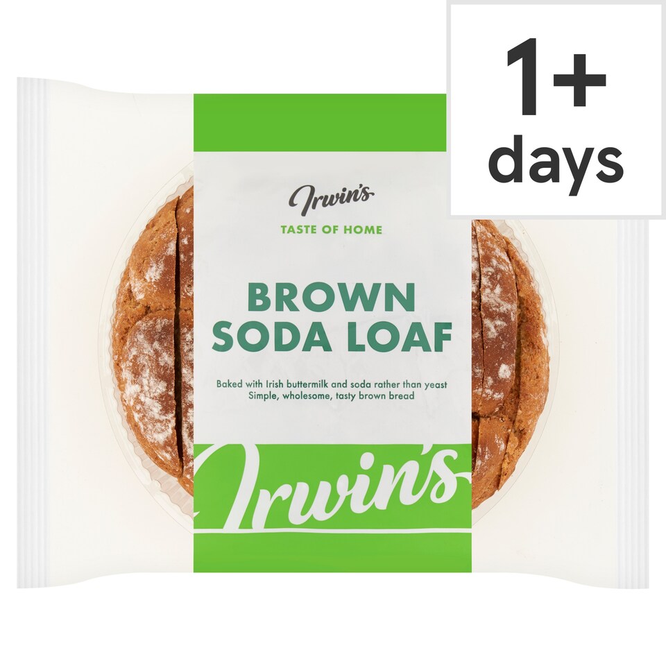 Irwin's Together Brown Sliced Soda Bread Loaf 400g