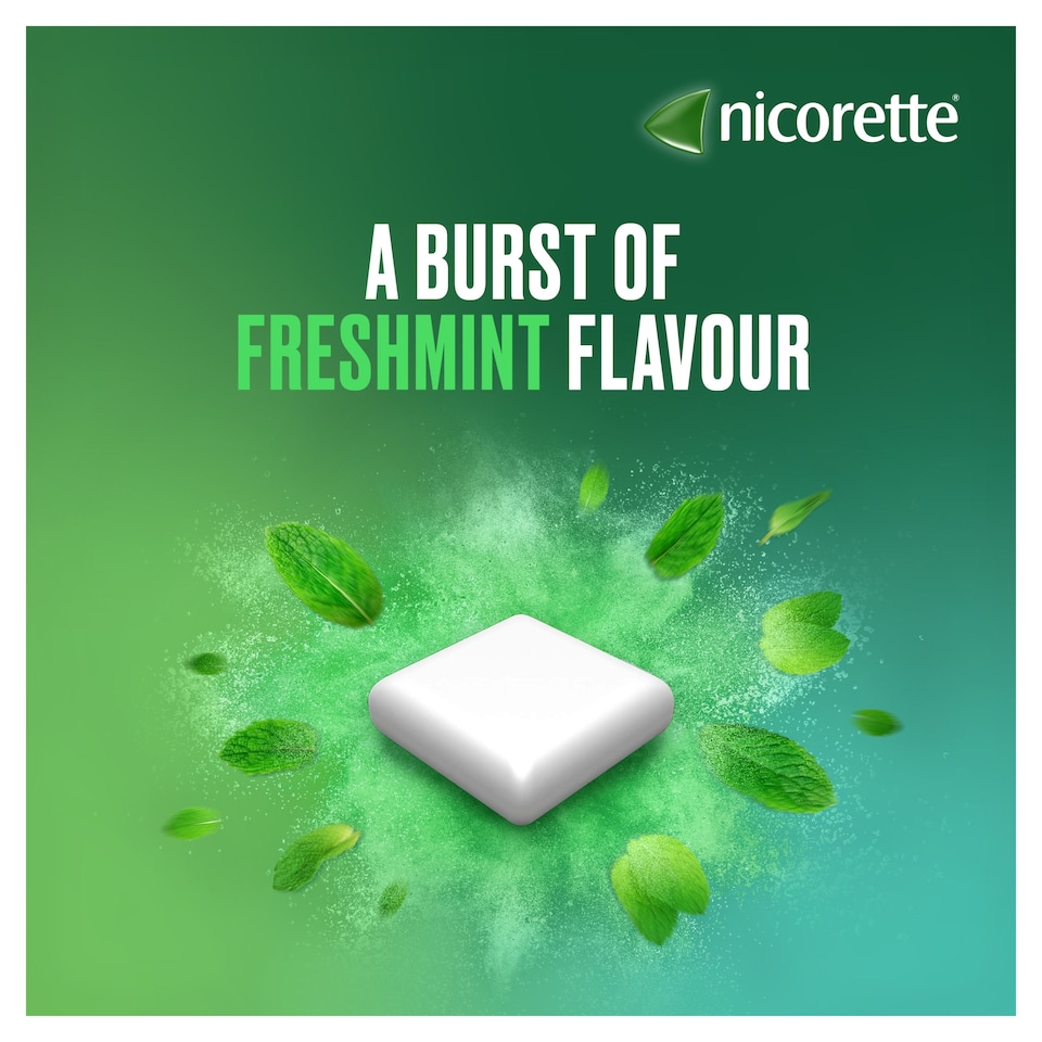 image 1 of Nicorette Freshmint Gum 4mg 210 Pieces