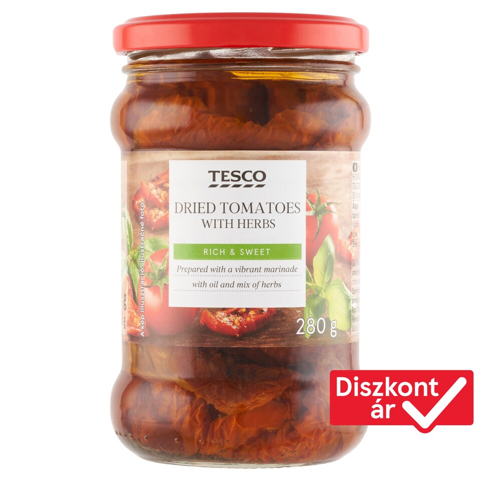 Tesco Dried Tomatoes with Herbs 280 g