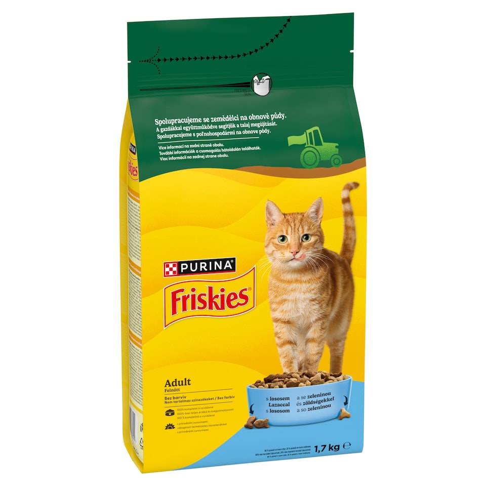 obrázok 1 z Friskies granuly pre mačky losos 1,7 kg