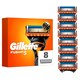 image 1 of Gillette Fusion5 Razor Cart Refills for Men, 8 Razor Blade Refills, 5 Blades, Precision Trimmer