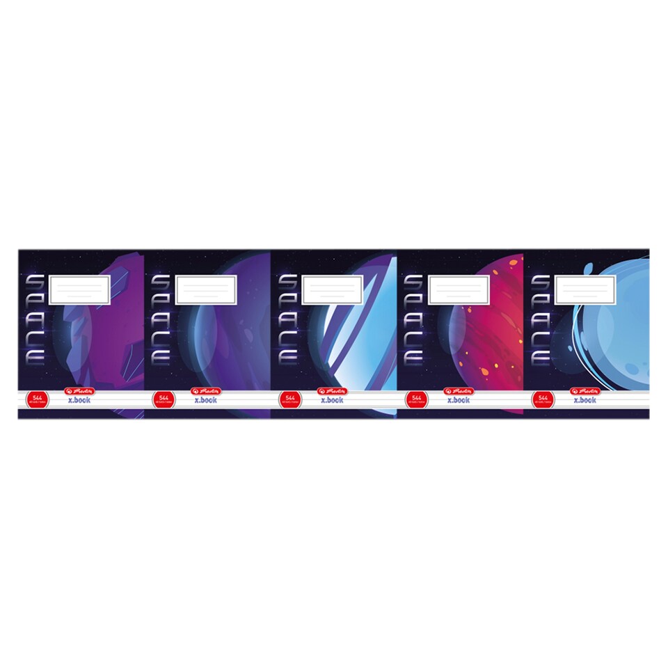 Herlitz Zošit 544 A5 mix chlapci linajkový 40 listov