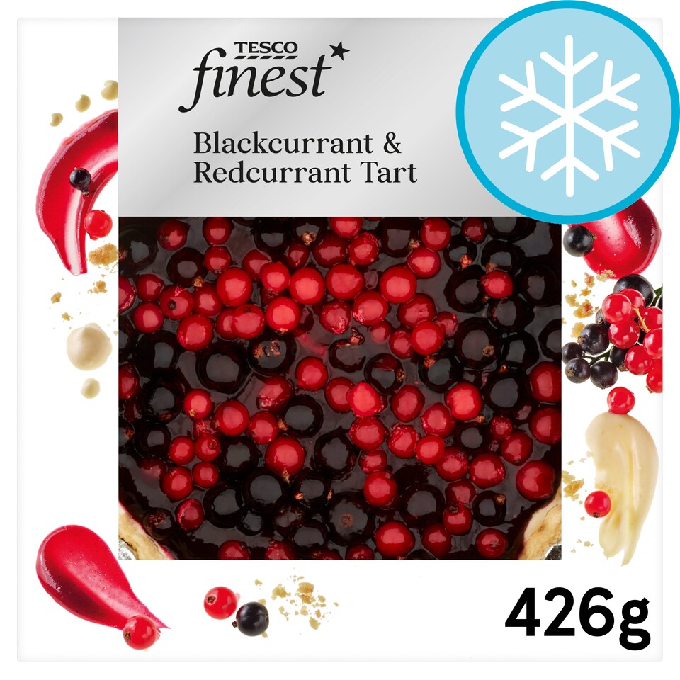 Tesco Finest Blackcurrant And Red Currant Tart 426G