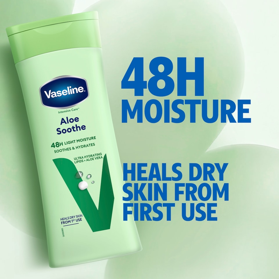 image 1 of Vaseline Aloe Soothe Body Lotion 400ml