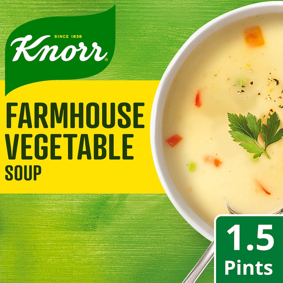 image 1 of Knorr Farmhouse Vegetable Soup 74G