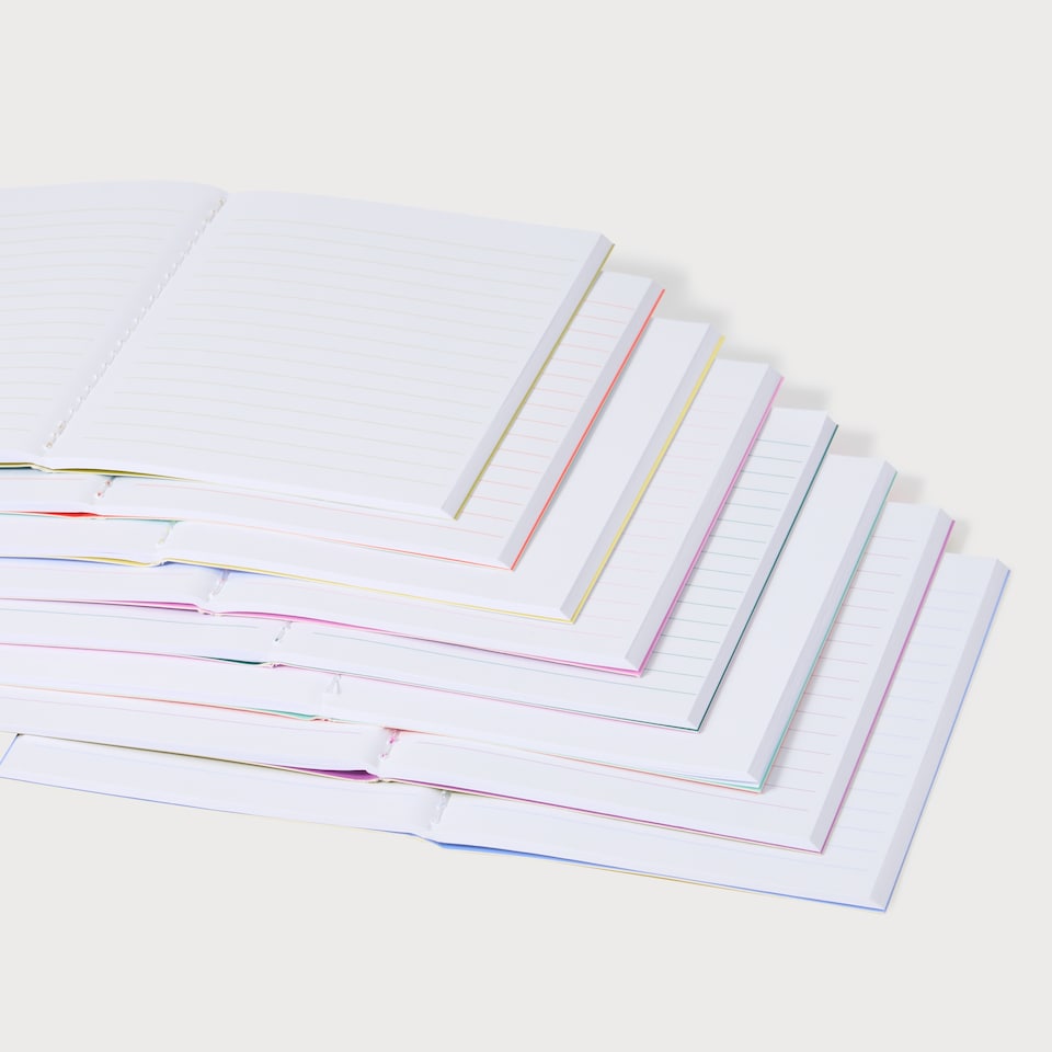 image 1 of Paperchase Happy As a Fish Mini 8 Notebook Library