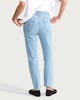 image 3 of F&F High Rise Slim Ankle Grazer Jeans in Blue