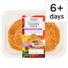 Tesco 2 Garlic and Herb Chicken Kievs 270g