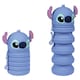 image 2 of Disney Stitch Blue Silicon Pencil Pouch with Head