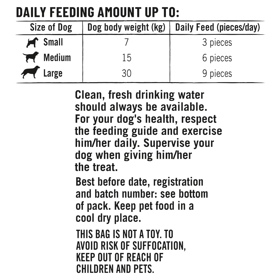 image 1 of BAKERS Allsorts Chicken; Beef and Lamb Dog Treats 98g