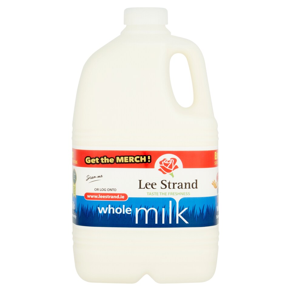 LEE STRAND WHOLE MILK 2 LITRE PLASTIC