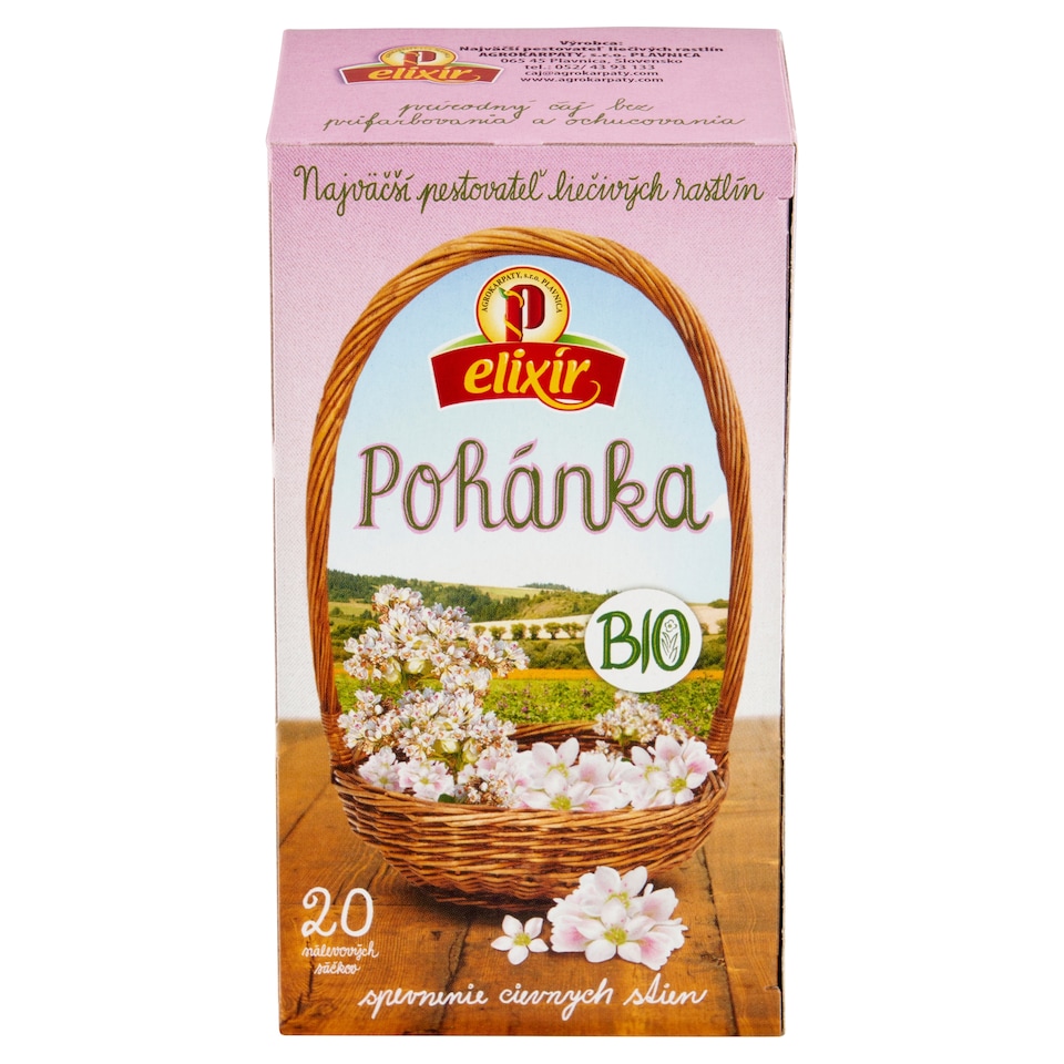 image 1 of Elixír Organic Buckwheat Herbal Tea 20 x 2 g (40 g)