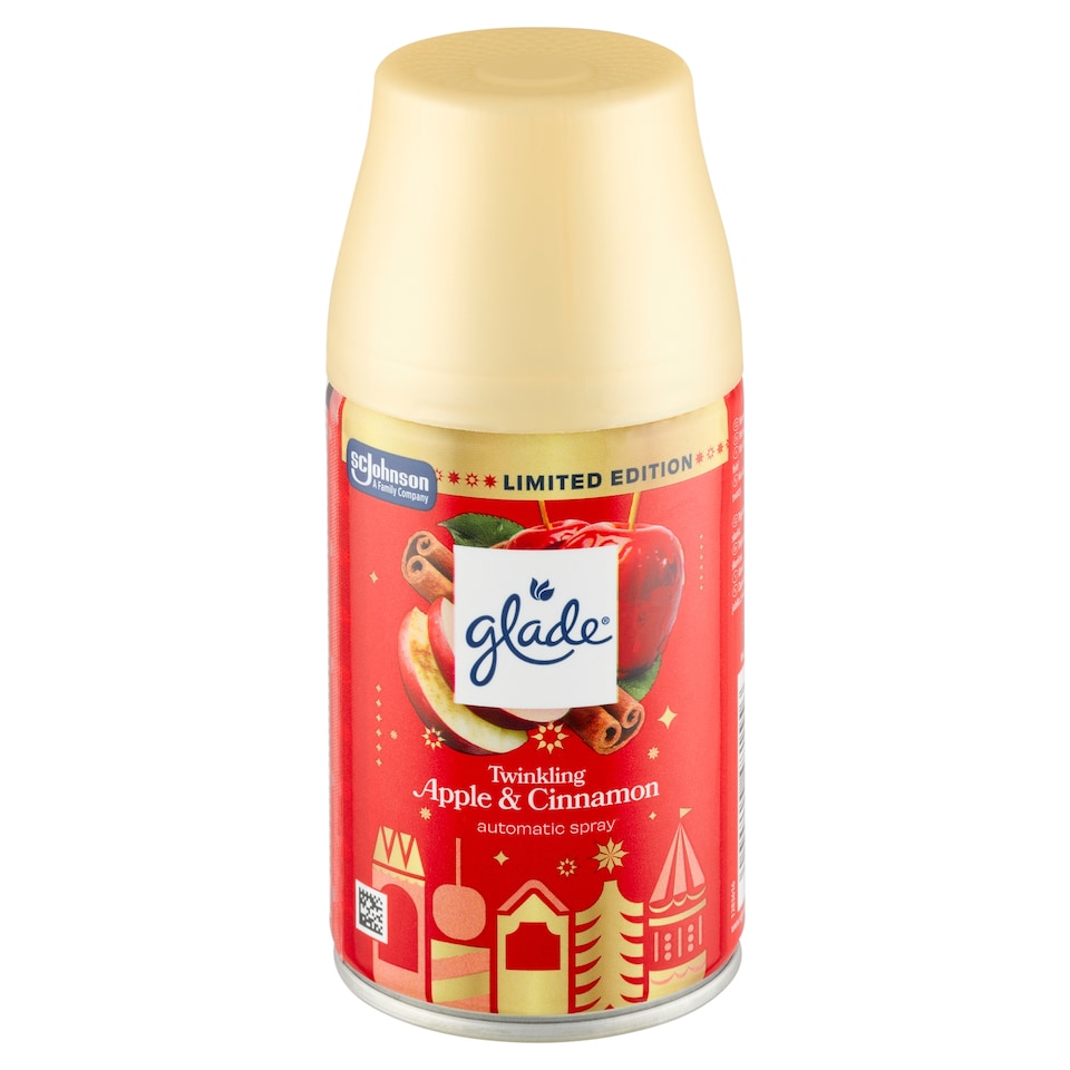 Obrázek 1 pro produkt Glade Twinkling Apple & Cinnamon náplň automatický osvěžovač vzduchu 269ml
