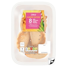 Tesco 8 Mini Chicken Katsu Pasties 240g