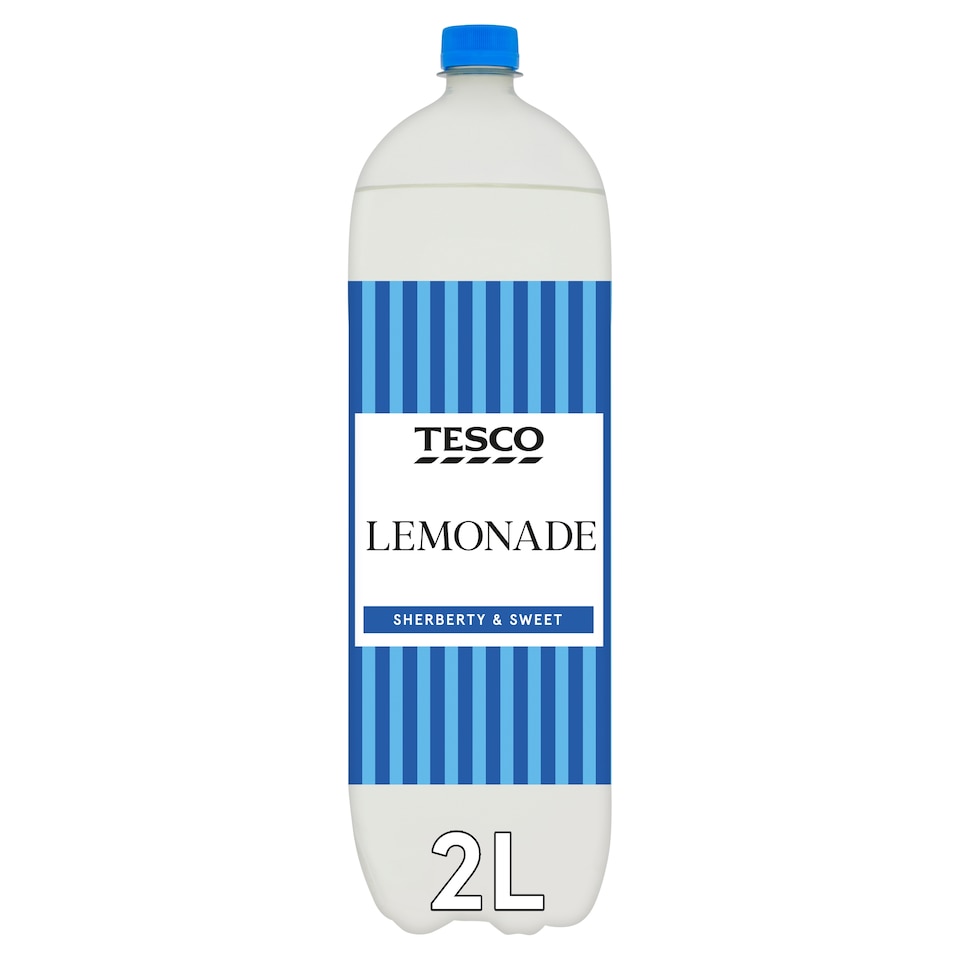 Tesco Sparkling Lemonade 2 Litre Bottle