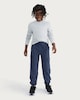 image 1 of F&F Boys Lined Cuffed Cargo Trousers  in Navy