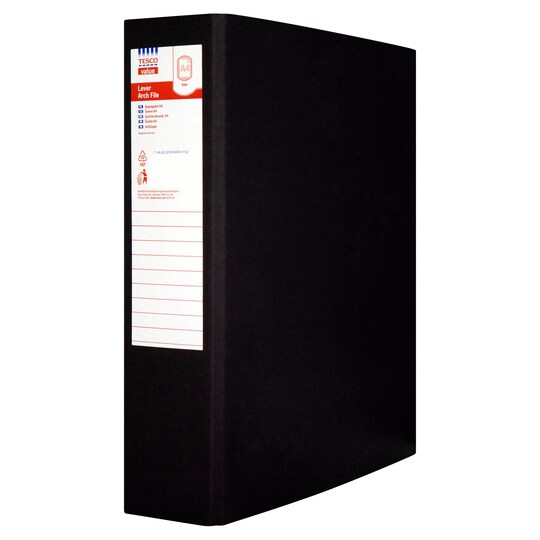 Tesco Basic Leverarch File Tesco Groceries