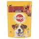 image 2 of Pedigree Complete Wet Food for Adult Dogs with Beef and Lamb in Aspic 100 g
