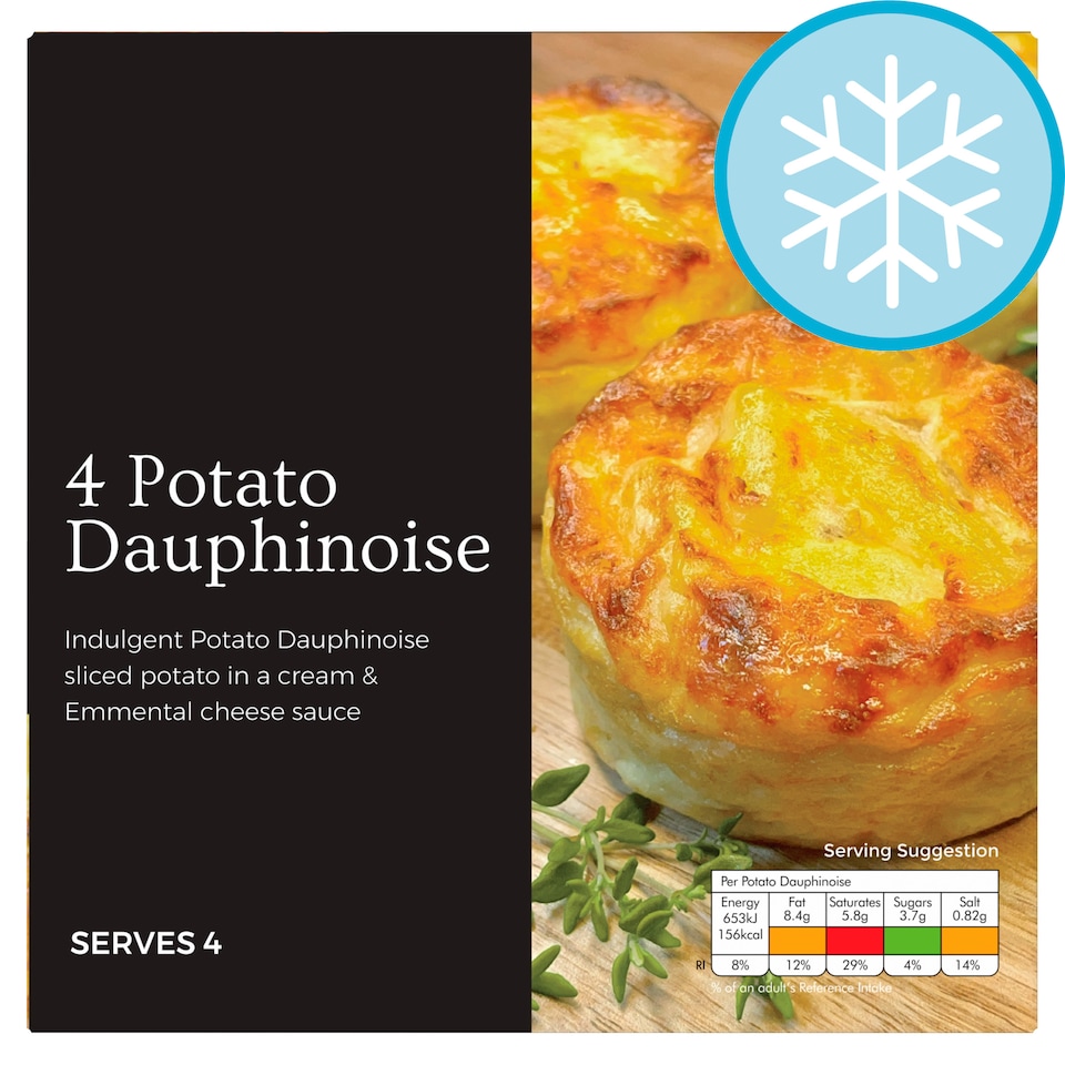 The Little Big Food Company 4 Potato Dauphinoise 480g
