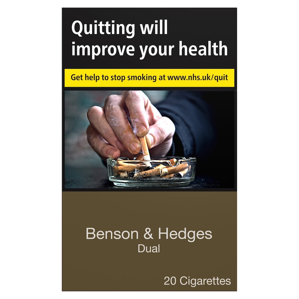 Benson & Hedges Dual Cigarettes 20 Pack