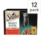 image 1 of Sheba Select Slices Cat Food Pouches Succulent Mix Gravy 12x85g