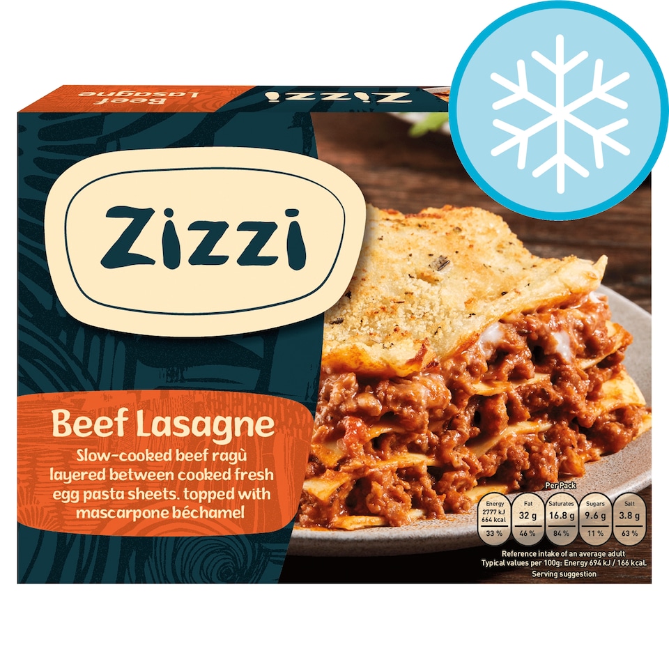image 1 of Zizzi Beef Lasagne 400G