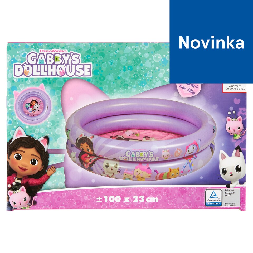 Dreamworks Gabby's Dollhouse Pool 100 x 23 cm