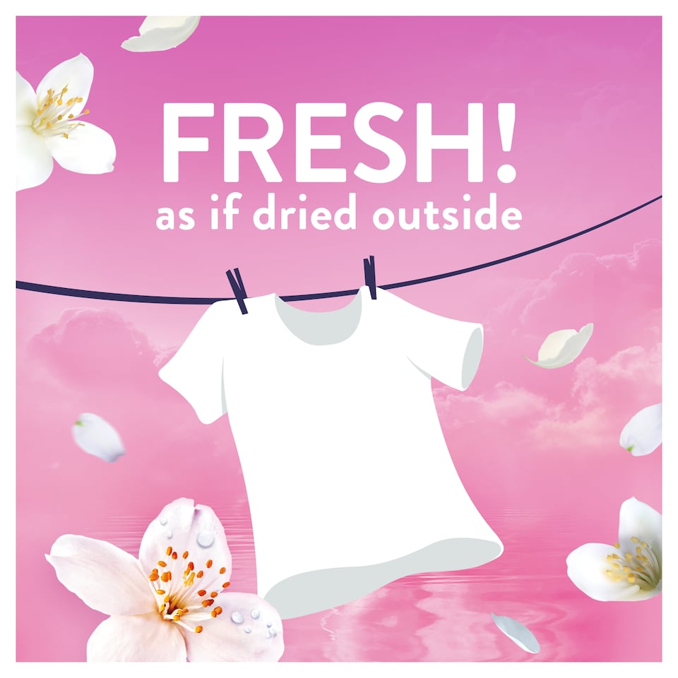 image 1 of Lenor Outdoorable Fabric Conditioner Dreamy Jasmine 53 Washes 742ml