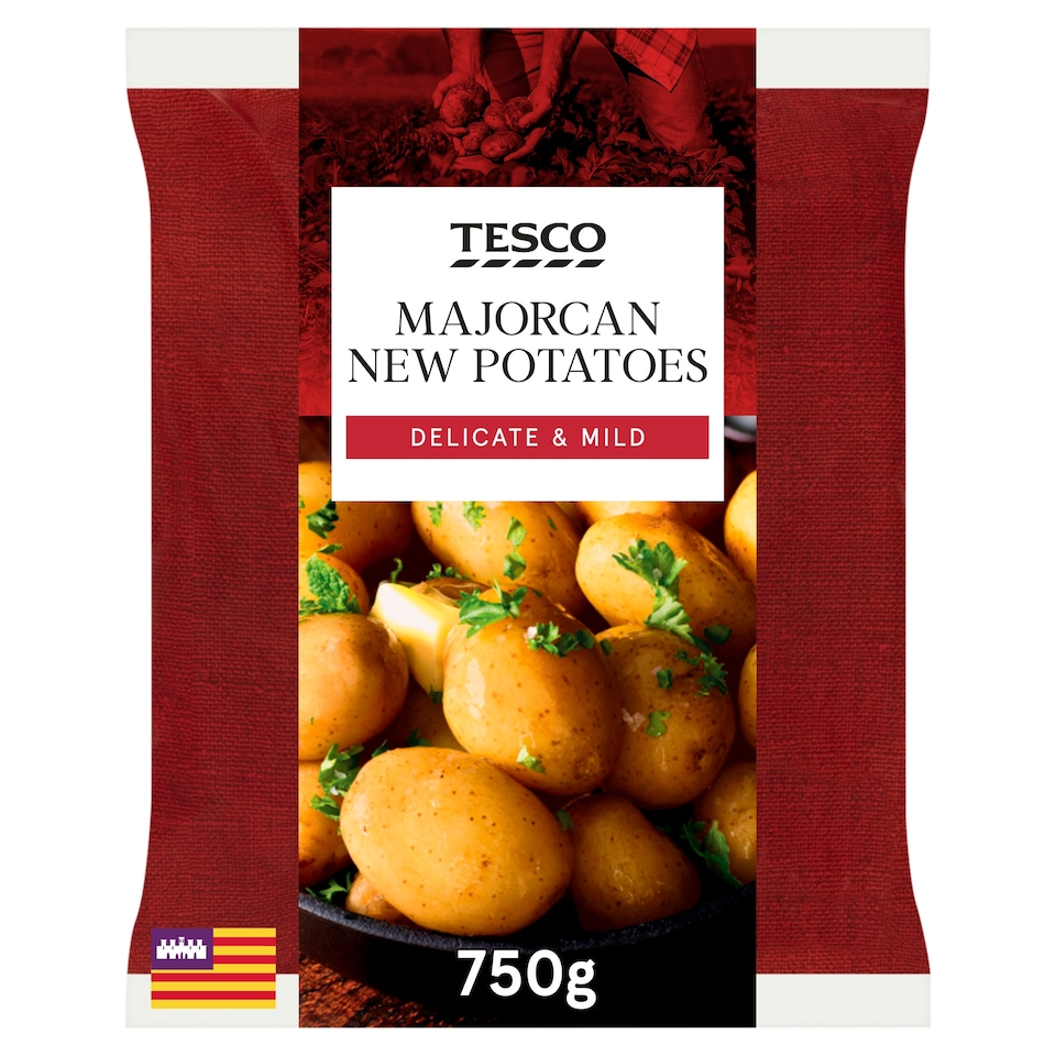 Tesco Seasonal New Potatoes 750G