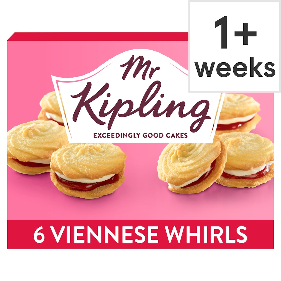 image 1 of Mr Kipling Viennese Whirls 6 Pack