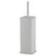 image 1 of F&F Home White Metal Sqaure Toilet Brush
