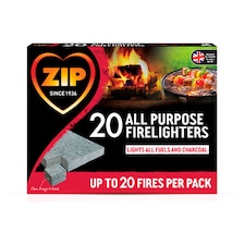 Zip Firelighter Cubes 20 Pack