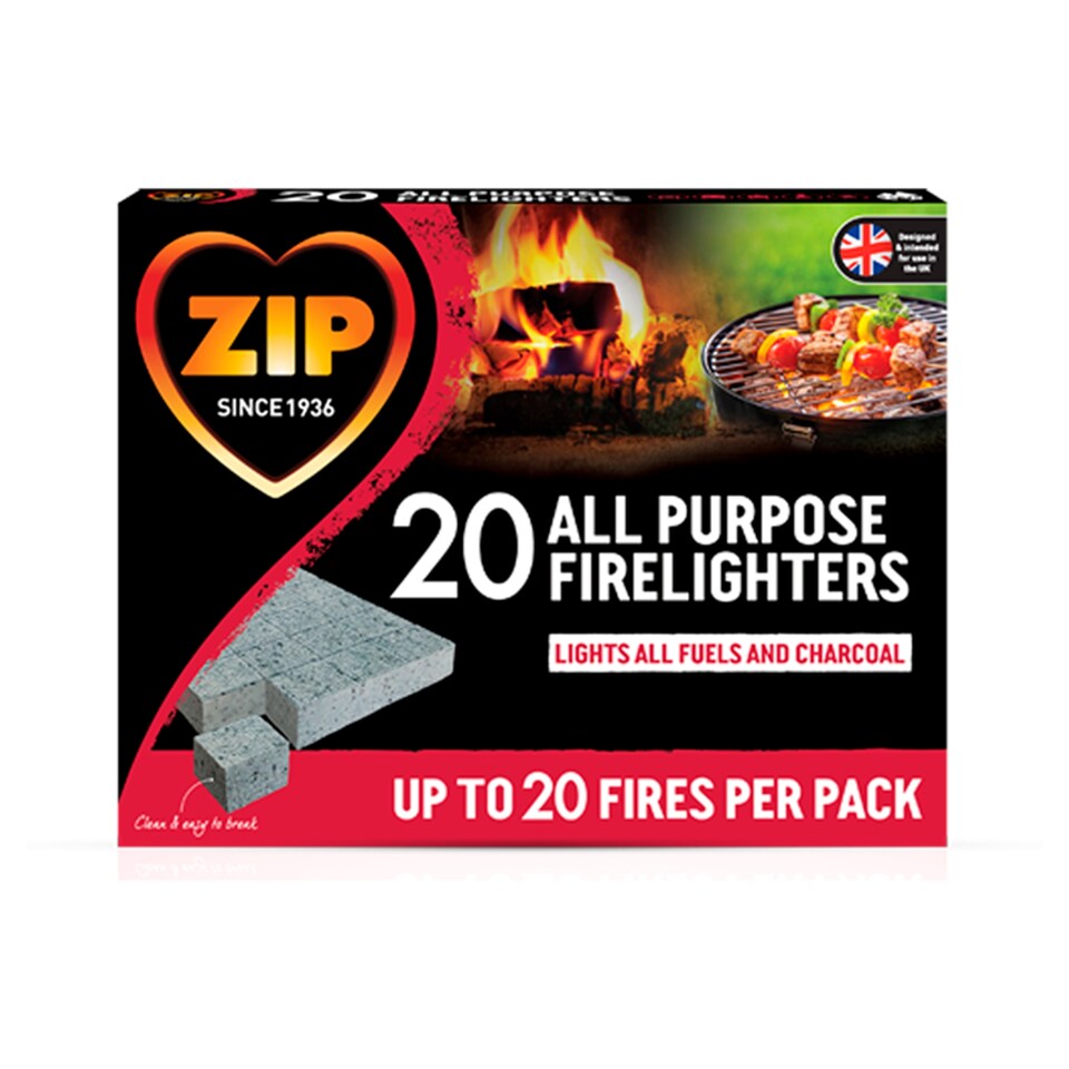Zip Firelighter Cubes 20 Pack