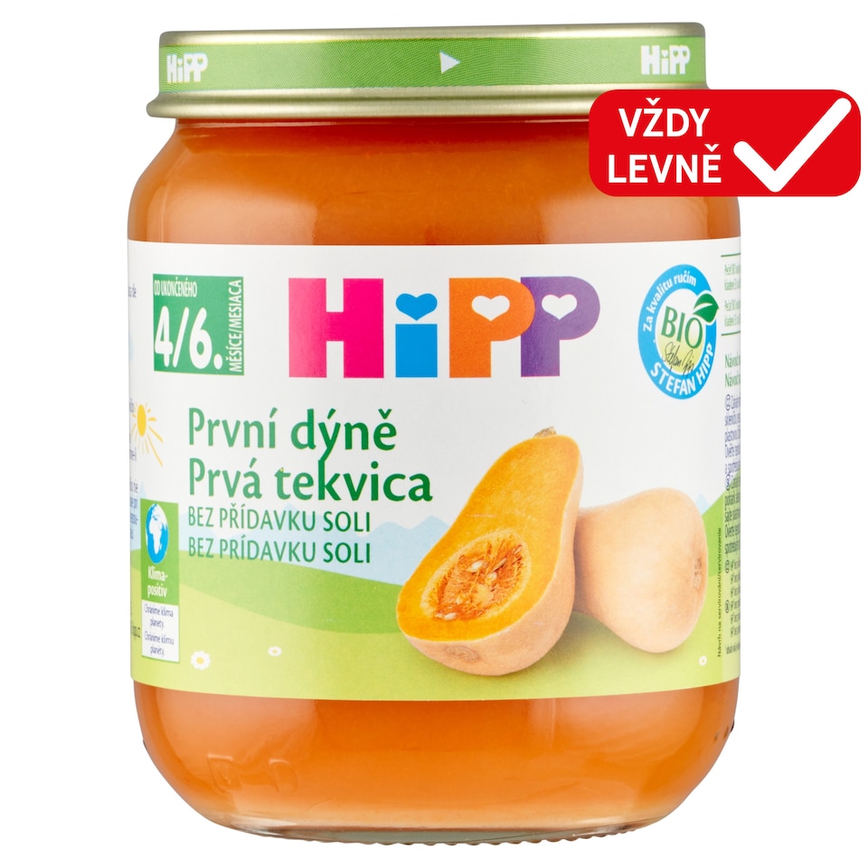 Obrázek 1 pro produkt HiPP Bio první dýně 125g