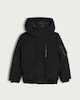 image 5 of F&F Boys Hooded Shower Resistant Jacket in Black