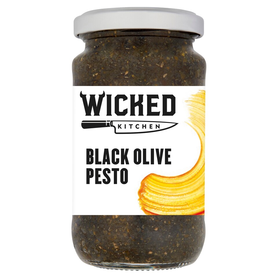 Wicked Kitchen Black Olive Pesto 190G