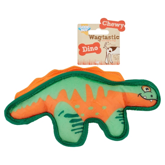 Good Boy Wagtastic Dino Dog Toy Tesco Groceries