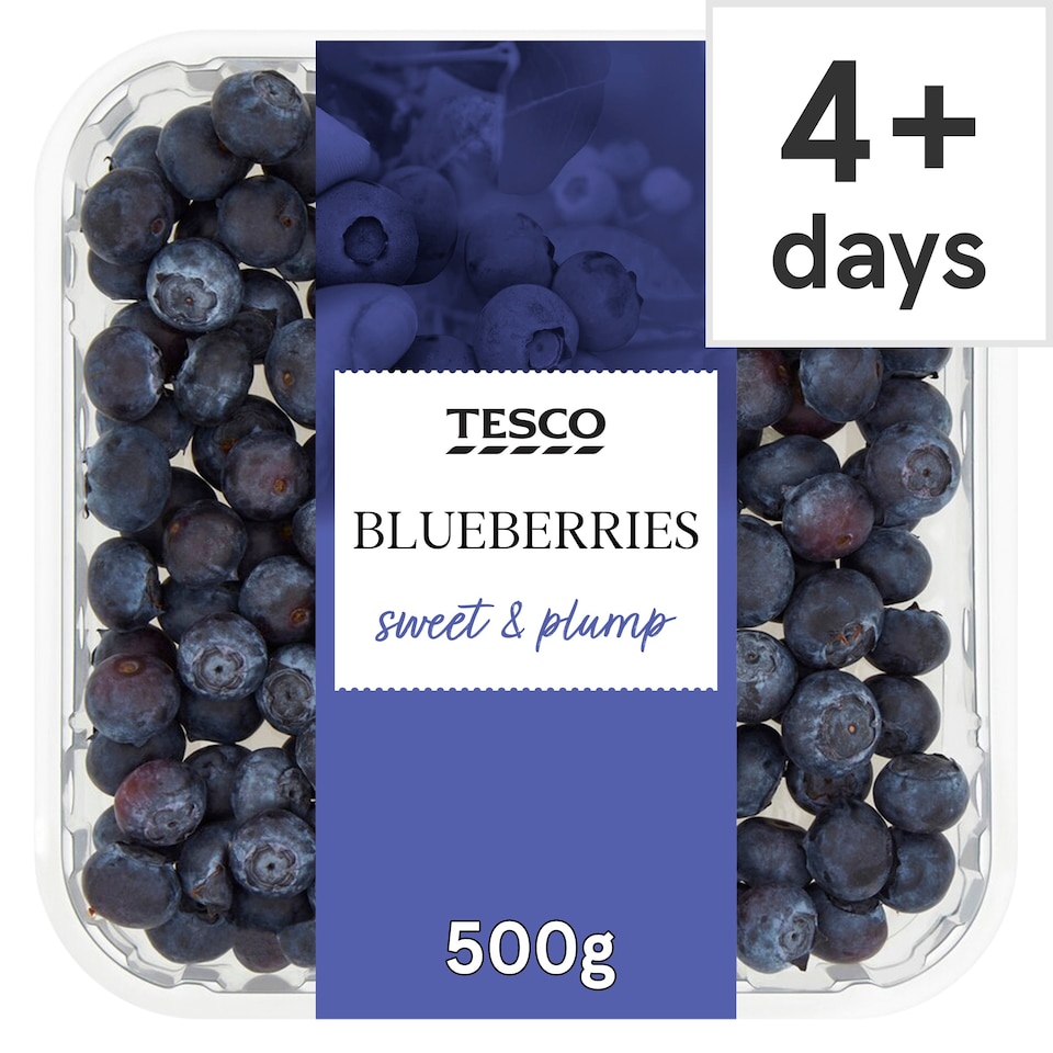 Tesco Blueberries 500G