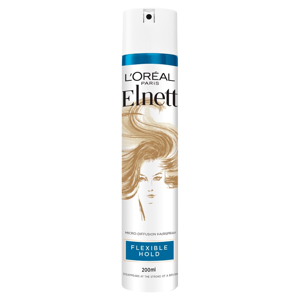image 1 of L'oreal Paris Elnett Flexible Hold Hair Spray 200Ml