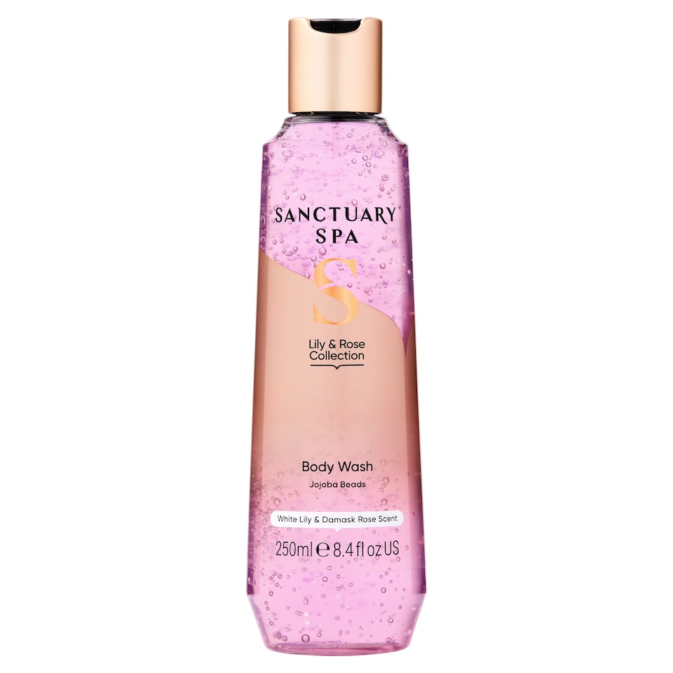 Sanctuary Spa Body Wash Lily & Rose Scent 250ml