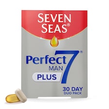 Seven Seas Perfect7 Man Plus Omega 3 & Multivitamin Supplements 60s