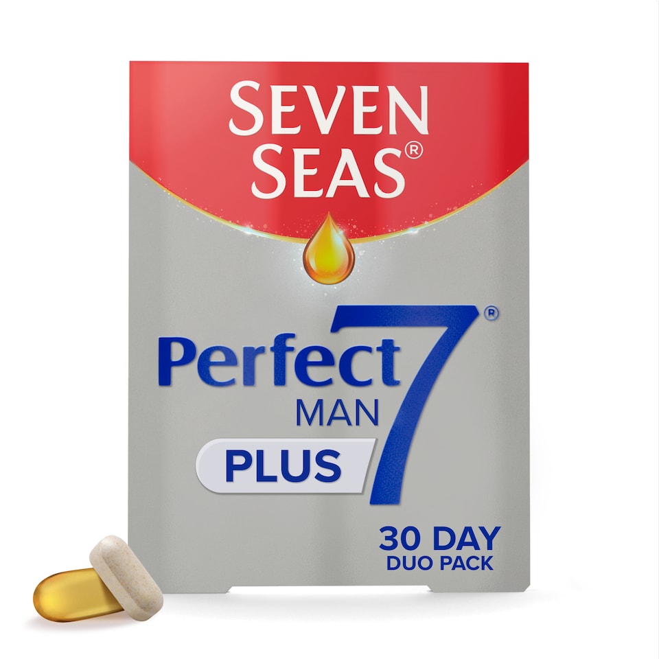image 1 of Seven Seas Man Perfect7 Plus Omega 3 And Multi Vitamins 60 Pack