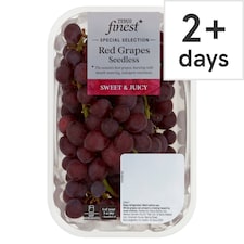 Tesco Finest Red Grapes Seedless 400G