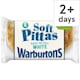 image 1 of Warburtons Soft White Pitta Breads 4 Pack