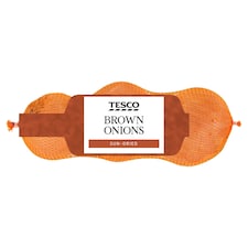 Tesco Brown Onions 3 Pack