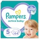 obrázok 1 z Pampers Active Baby veľkosť 5, 64 plienok, 11kg-16kg