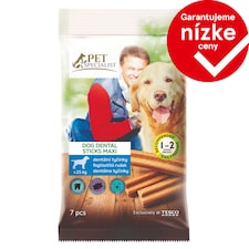 Tesco Pet Specialist Dentálne tyčinky maxi 7 ks 270 g