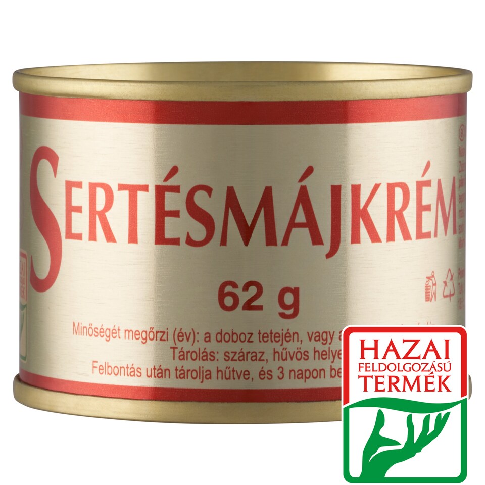 Sertésmájkrém 62 g