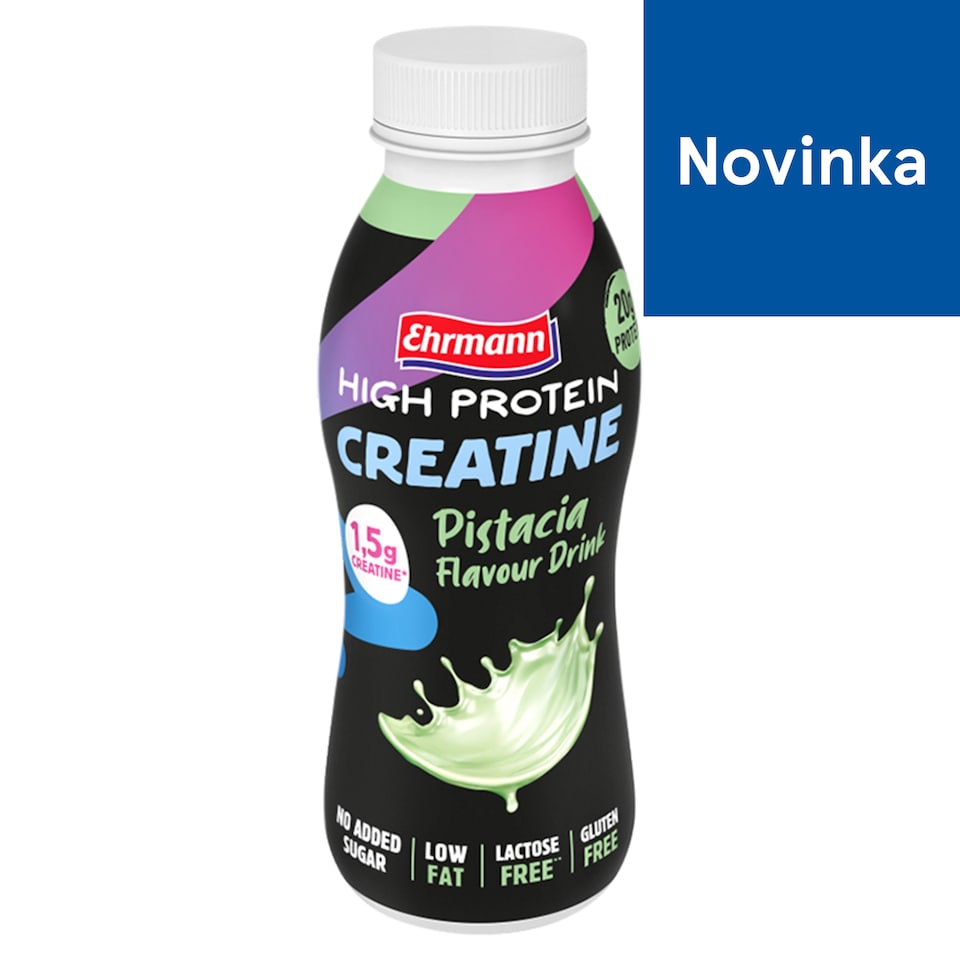 Ehrmann High Protein Creatine Pistacia Flavour Drink 330 ml